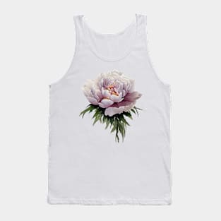 Single Peony Tank Top